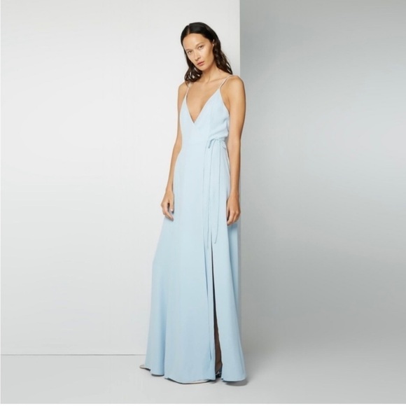 NEW! Fame and Partners Tilbury Dress in Sky Blue size 8 nwt prom - Picture 3 of 12